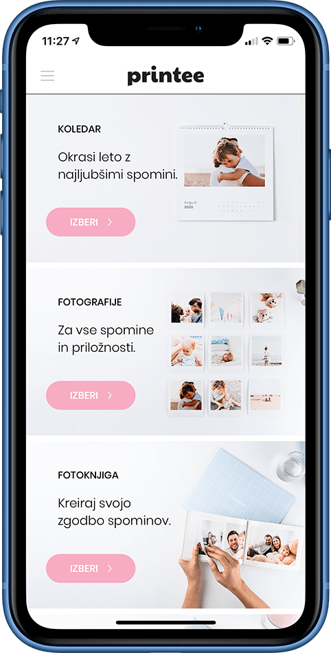 Aplikacija Printee Aplikacija Printee
