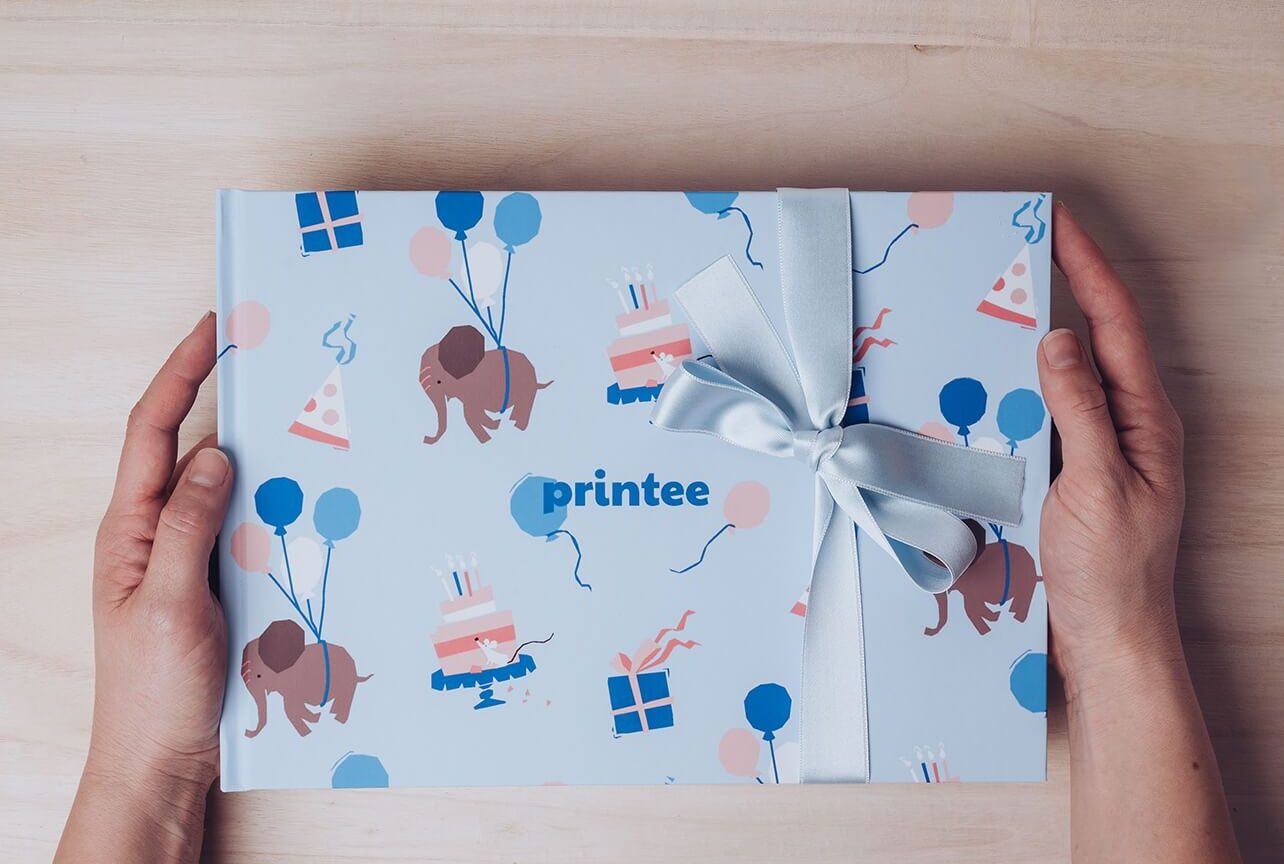 Darilna knjiga Printee Modra